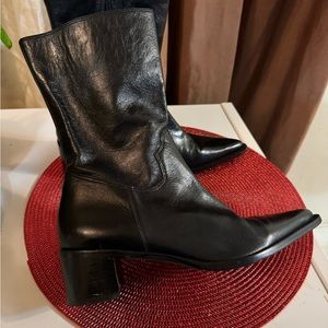 BOOTS LEATHER UPPER